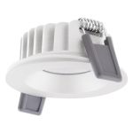 Ledvance LED Kohdevalaisin Air Fix Aluminium Valkoinen 6W 510lm 36D - 930 Lämmin Valkoinen | Odetnij 68mm - IP65 - Paras Värintoisto - Himmennettävä
