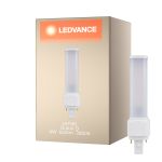 Ledvance Dulux-D LED 6W - 830 Lämmin Valkoinen | 2-Nastaa - Korvaa 13W