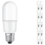 Monipakkaus 10x Ledvance LED Classic Stick LED E27 Matta 8W 806lm - 827 Erittäin Lämmin Valkoinen | Korvaa 60W