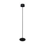 Eglo Lattiavalaisin Roccanova-L Solar Teräs Musta 2W 270lm - 830 Lämmin Valkoinen | IP44 - Kosketushimmennettävä - USB-C