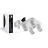 D'Lite Katto Kohdevalaisin Clio Valkoinen Kallistettava| Sopii 4x GU10