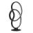Eglo Pöytävalaisin Gianella Teräs Musta 14.5W 1400lm - 830 Lämmin Valkoinen