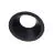 Noxion Upotettu Spot D-round MR16 Musta | Odetnij 70mm - GU10 Kanta