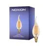 Noxion Lucent LED E14 Kynttilä Filament Keltainen BA35 4.5W 400lm - 822 Erittäin Lämmin Valkoinen | Himmennettävä - Korvaa 35W