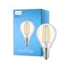 Philips Corepro LED Lustre E14 Pallo Filament Kirkas 4.3W 470lm - 827 Erittäin Lämmin Valkoinen | Korvaa 40W