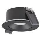 Ledvance LED Kohdevalaisin Air Adjust Aluminium Musta 4W 300lm 36D - 927 Erittäin Lämmin Valkoinen | Odetnij 68mm - IP23 - Paras Värintoisto - Himmennettävä