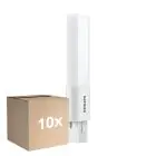 Monipakkaus 10x Philips CorePro PL-S LED 3.5W - 840 Kylmä Valkoinen | 2-Nastaa - Korvaa 7W