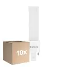 Monipakkaus 10x Ledvance DULUX-S LED 3.5W - 830 Lämmin Valkoinen | 2-Nastaa - Korvaa 7W