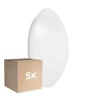 Monipakkaus 5x Ledvance Surface Pyöreä 350 Valkoinen 18W 1440lm - 840 Kylmä Valkoinen | IP44 - Sensori - Korvaa 2x18W