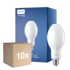 Monipakkaus 10x Philips TrueForce Core LED E27 HPL/SON Matta 13W 2000lm 300D - 830 Lämmin Valkoinen | Korvaa 50W