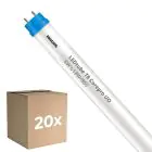 Monipakkaus 20x Philips LED Putki T8 CorePro (EM/Mains) High Output 8W 900lm - 865 Päivänvalo Valkoinen | 60cm - Korvaa 18W