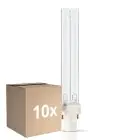Monipakkaus 10x Philips PL-S 7W - UV-C | 2-Nastaa